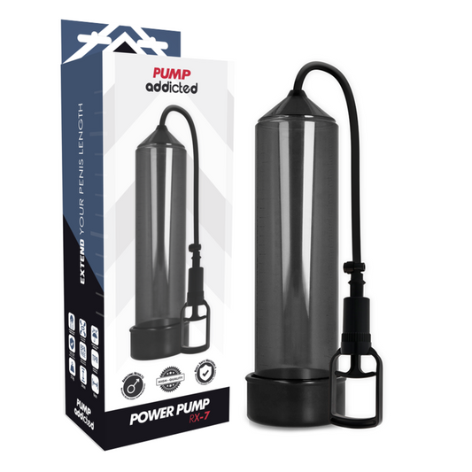 PUMP ADDICTED - POMPE À ÉREECTION TRANSPARENTE RX7