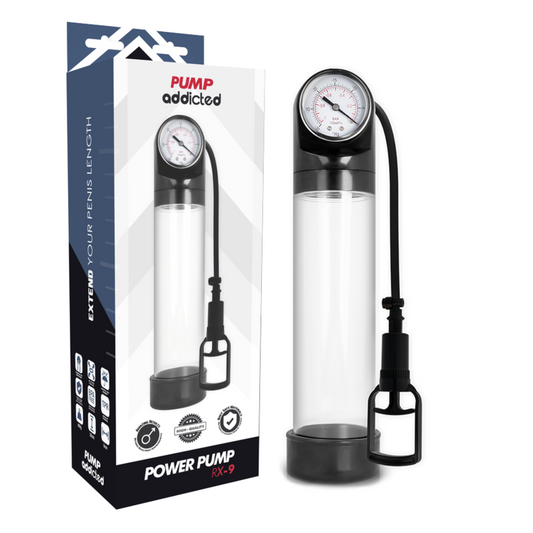 PUMP ADDICTED - POMPE À ÉREECTION TRANSPARENTE RX9