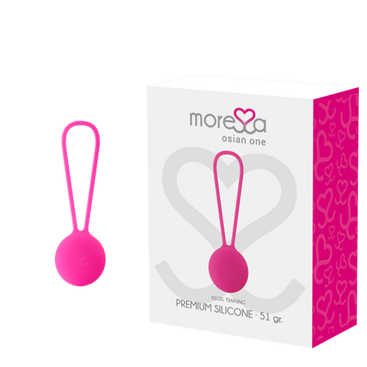 MORESSA - OSIAN ONE PELVIC FLOOR TRAINING 51g PREMIUM PINK SILICONE