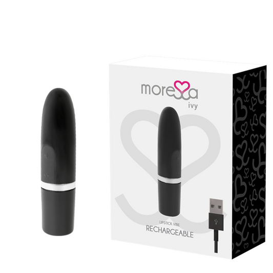 MORESSA - IVY TRAVEL SIMULATEUR DE LÈVRES MASSEUR NOIR
