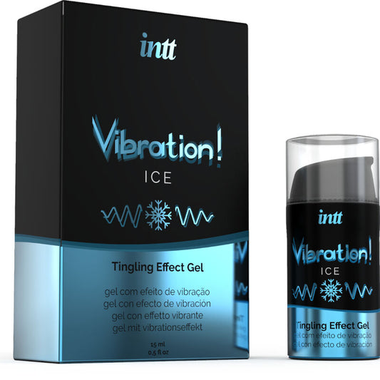 INTT - GEL VIBRANT INTIME STIMULANT PUISSANT EFFET FROID 15ML