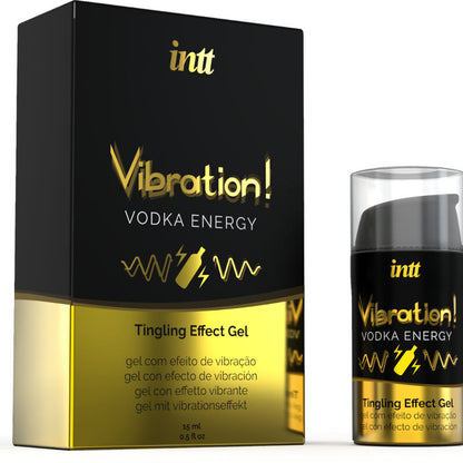 INTT - GEL VIBRATEUR LIQUIDE PUISSANT STIMULANT INTIME VODKA 15ML