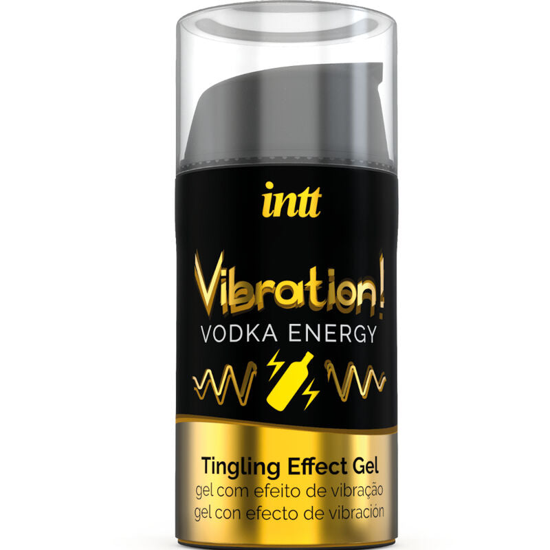 INTT - GEL VIBRATEUR LIQUIDE PUISSANT STIMULANT INTIME VODKA 15ML