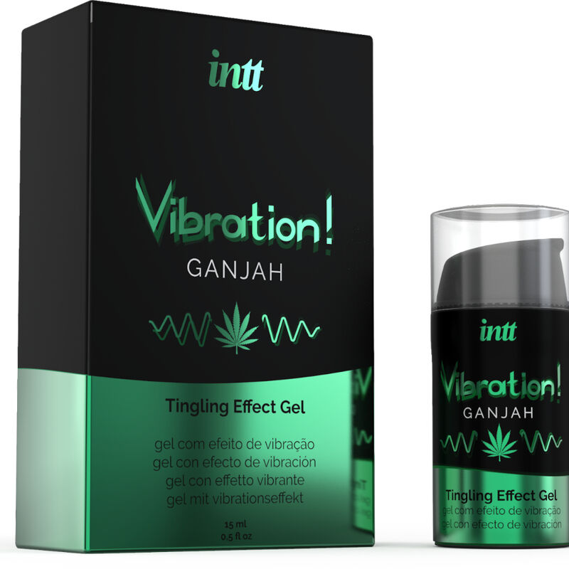 INTT - GEL VIBRATEUR LIQUIDE DE CANNABIS PUISSANT STIMULANT INTIME 15ML