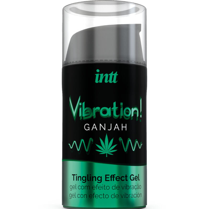 INTT - GEL VIBRATEUR LIQUIDE DE CANNABIS PUISSANT STIMULANT INTIME 15ML