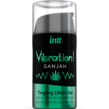 INTT - GEL VIBRATEUR LIQUIDE DE CANNABIS PUISSANT STIMULANT INTIME 15ML