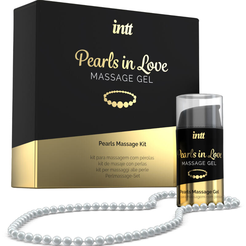 MASSAGE INTT &amp; SEXE ORAL - PERLES AMOUREUSES AVEC COLLIER DE PERLES ET GEL DE SILICONE