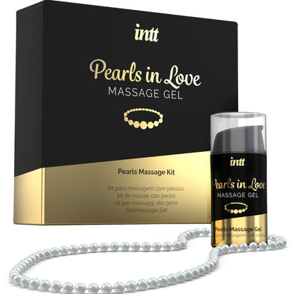 MASSAGE INTT &amp; SEXE ORAL - PERLES AMOUREUSES AVEC COLLIER DE PERLES ET GEL DE SILICONE