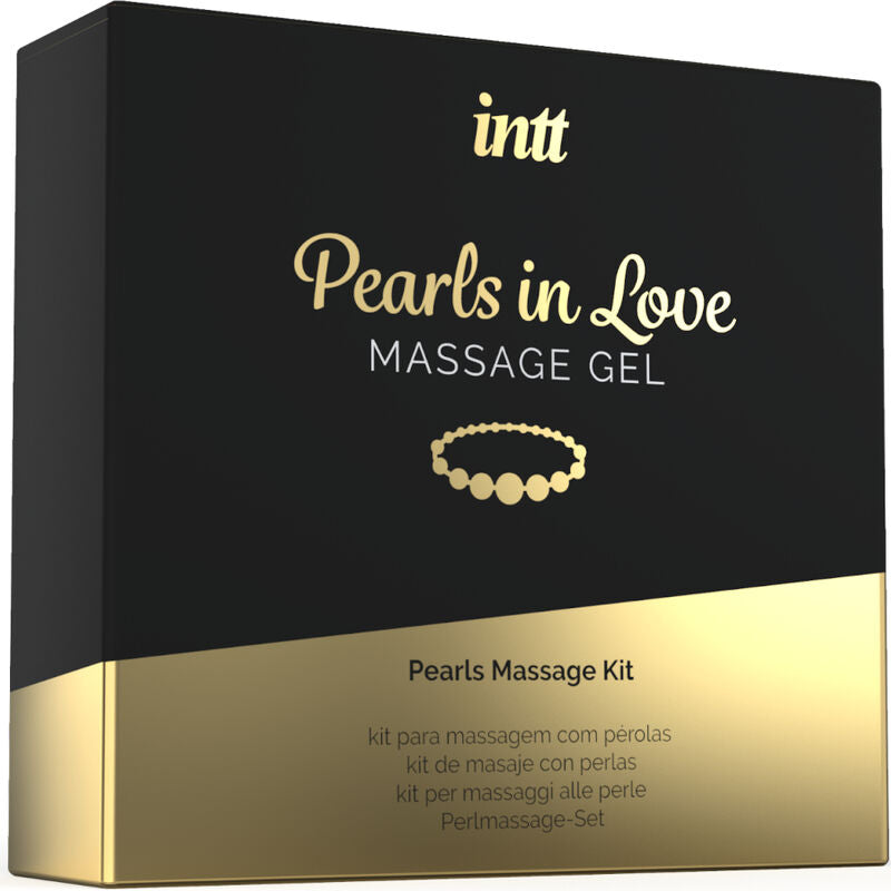 MASSAGE INTT &amp; SEXE ORAL - PERLES AMOUREUSES AVEC COLLIER DE PERLES ET GEL DE SILICONE