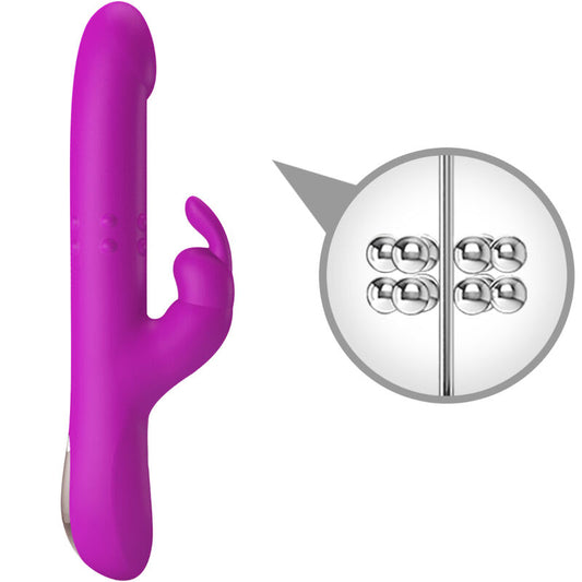 PRETTY LOVE - VIBRATEUR REESE'S AVEC PULPE ROTATIVE VIOLET
