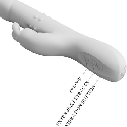 PRETTY LOVE - VIBRATEUR ROTATIF ARGENTÉ DE REESE