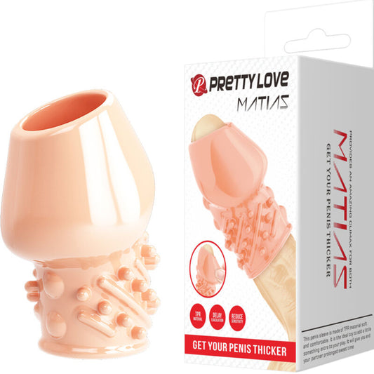 PRETTY LOVE - PÉNIS NATUREL PLUS ÉPAIS DE MATIAS