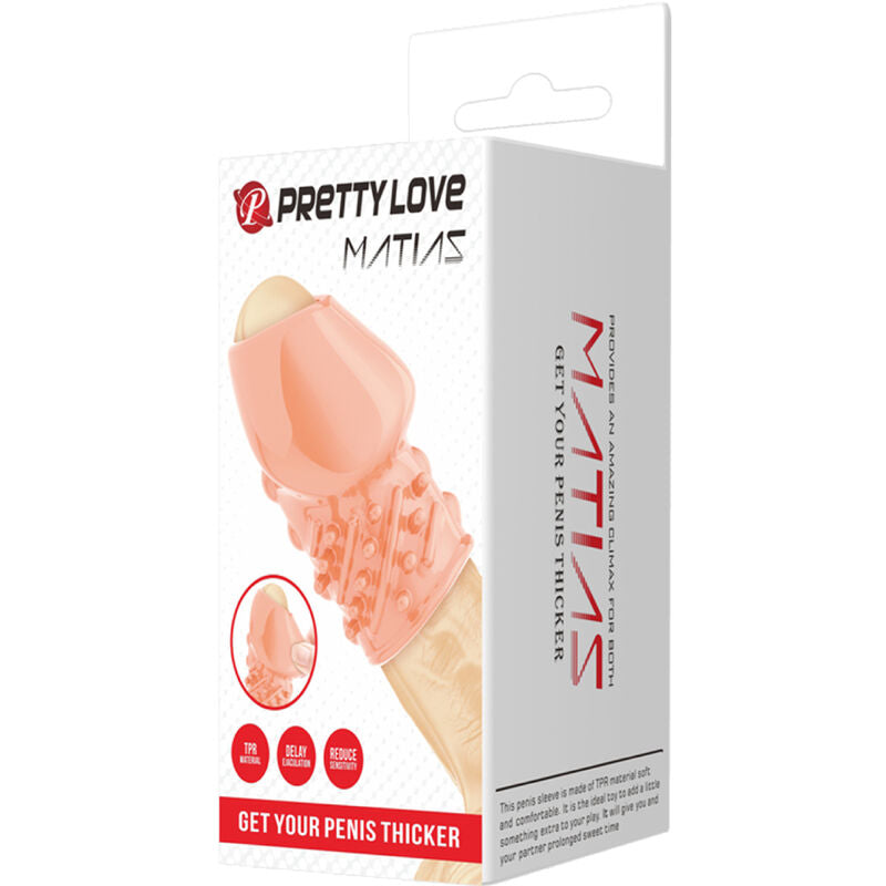 PRETTY LOVE - PÉNIS NATUREL PLUS ÉPAIS DE MATIAS