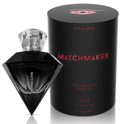 EYE OF LOVE - MATCHMAKER BLACK DIAMOND PARFUM LGBTQ PHÉROMONES POUR LUI 30 ML