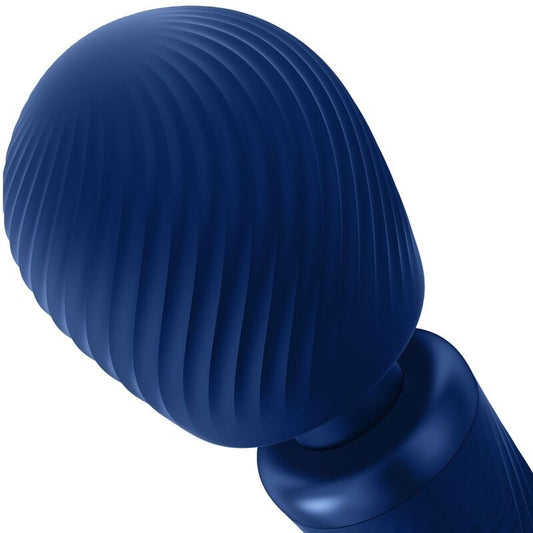 FUN FACTORY - VIBRATEUR RECHARGEABLE EN SILICONE VIM WAND RUMBLE ORANGE