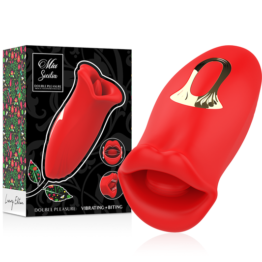 MIA - SICILY DOUBLE PLEASURE KISS-LICK-VIBE