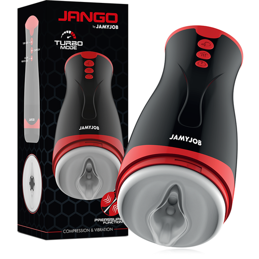 JAMYJOB - MASTURBATEUR VIBRANT ET À PRESSION JANGO