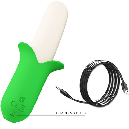 PRETTY LOVE - BANANA KNIGHT SUPER PUISSANCE 7 VIBRATIONS SILICONE