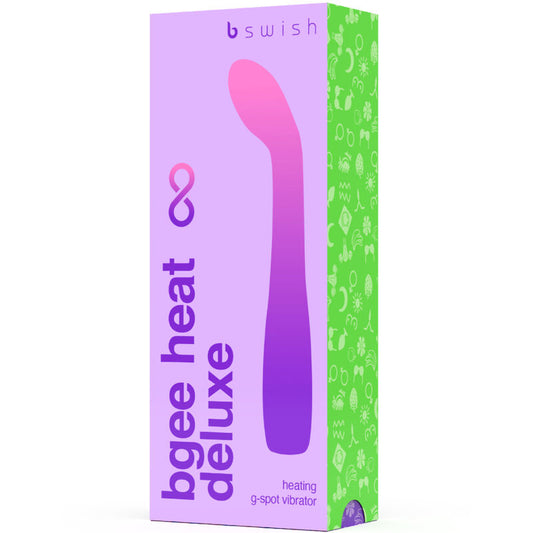 B SWISH - BGEE HEAT INFINITE DELUXE VIBRATEUR RECHARGEABLE EN SILICONE LAVANDE