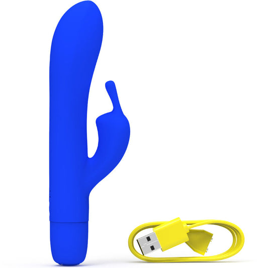 B SWISH - BWILD BUNNY INFINITE CLASSIQUE VIBRATEUR RECHARGEABLE BLEU SILICONE