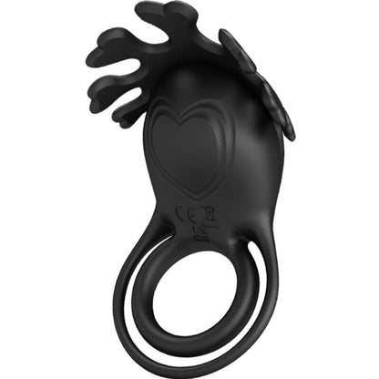 PRETTY LOVE - RUBEN BAGUE VIBRANTE 7 VIBRATIONS SILICONE NOIR