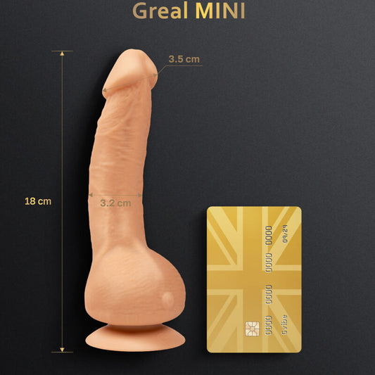 G-VIBE - GREAL MINI GODE VIBRANT EN SILICONE NATUREL