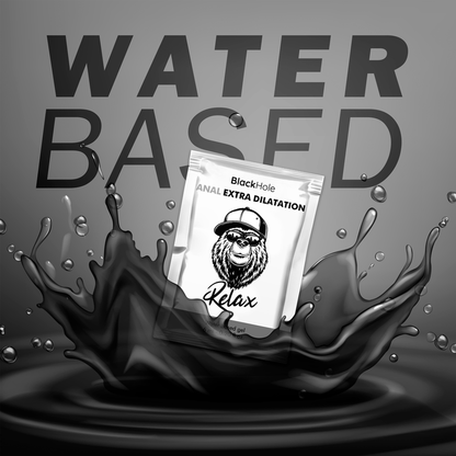 BLACK HOLE - WATER-BASED ANAL DILATION GEL 6 ML SINGLE DOSE