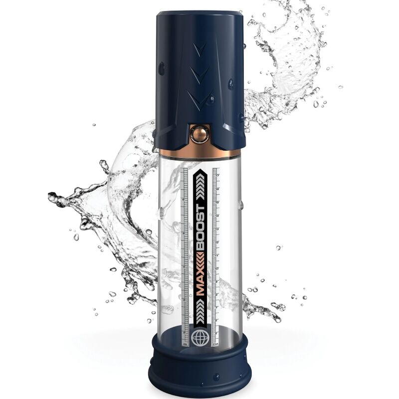 PUMP WORX - POMPE D'ÉRECTIFICATION MAX BOOST BLEUE