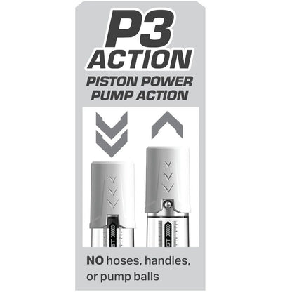 PUMP WORX - POMPE D'ÉRECTIFICATION MAX BOOST BLANCHE