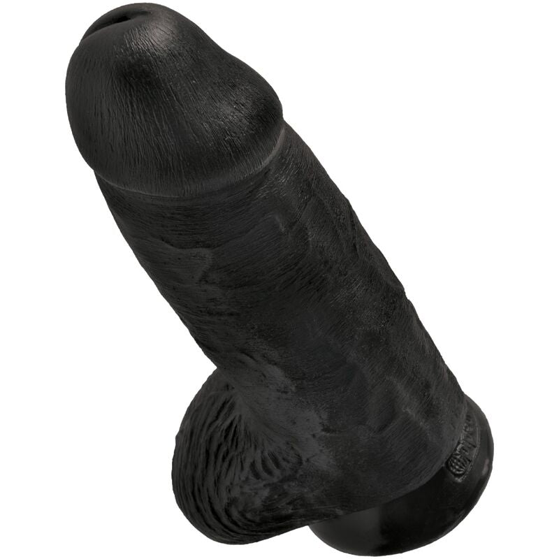 KING COCK - PÉNIS RÉALISTE POTENTIEL 23 CM NOIR