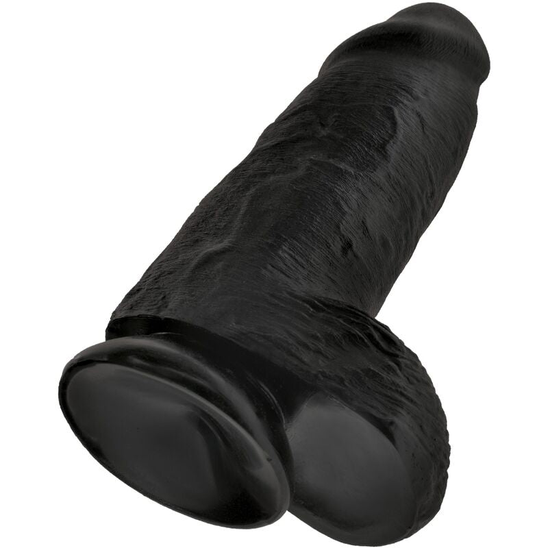 KING COCK - PÉNIS RÉALISTE POTENTIEL 23 CM NOIR
