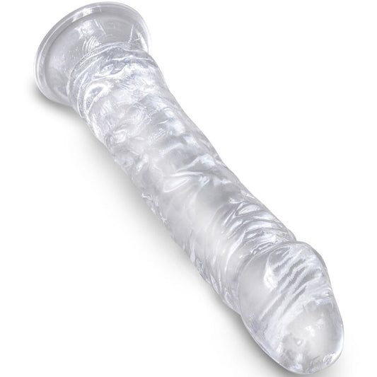 KING COCK - PÉNIS RÉALISTE TRANSPARENT 19,7 CM