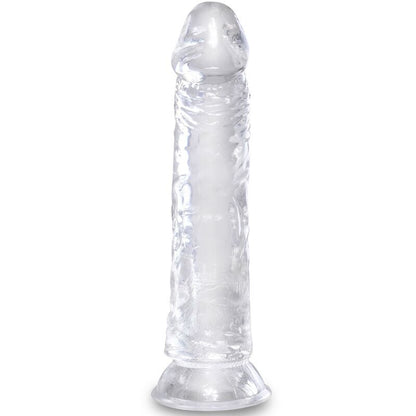 KING COCK - PÉNIS RÉALISTE TRANSPARENT 19,7 CM