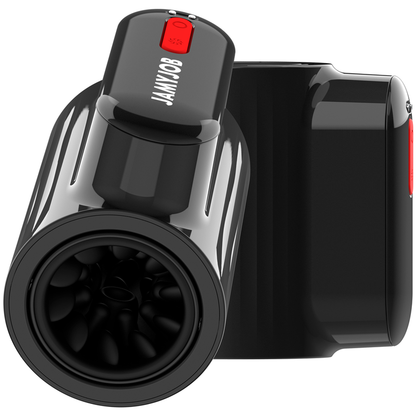 JAMYJOB - MASTURBATEUR VORTEX TURBO AVEC POUSSÉE ET ROTATION À 360° DE HAUT EN BAS