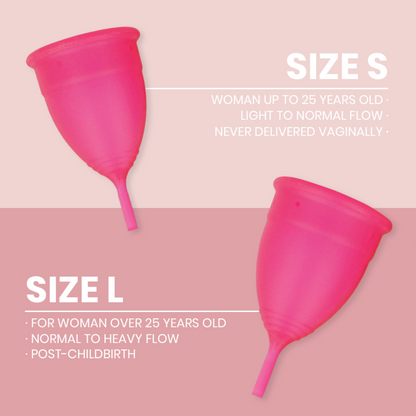INTIMICHIC - COUPE MENSTRUELLE EN SILICONE MÉDICALE - TAILLE L