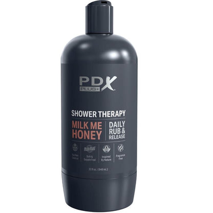 PDX PLUS - STROKER MASTURBATOR DISCREET BOTTLE DESIGN SHAMPOO MILK ME HONEY CARAMEL