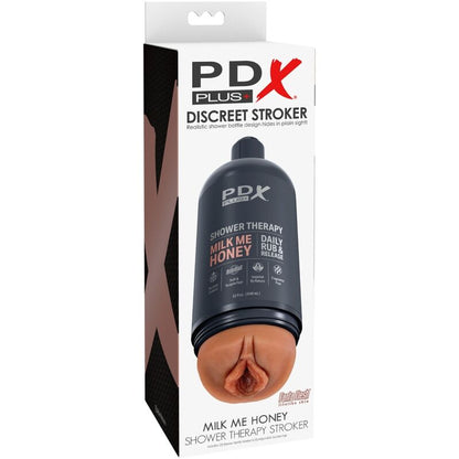PDX PLUS - STROKER MASTURBATOR DISCREET BOTTLE DESIGN SHAMPOO MILK ME HONEY CARAMEL