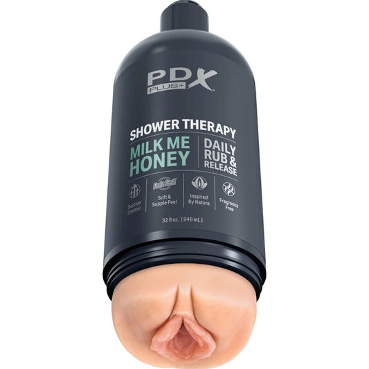 PDX PLUS - STROKER MASTURBATOR DISCREET SHAMPOO BOTTLE DESIGN MILK ME HONEY