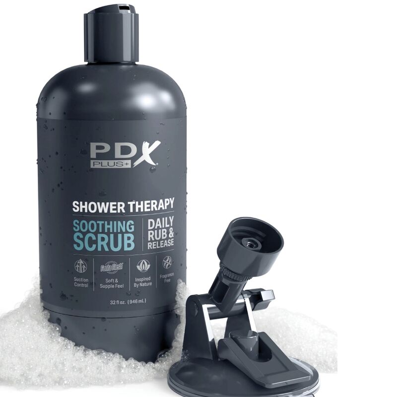 PDX PLUS - STROKER MASTURBATOR DISCREET BOTTLE DESIGN SOOTHING SHAMPOO SCRUB