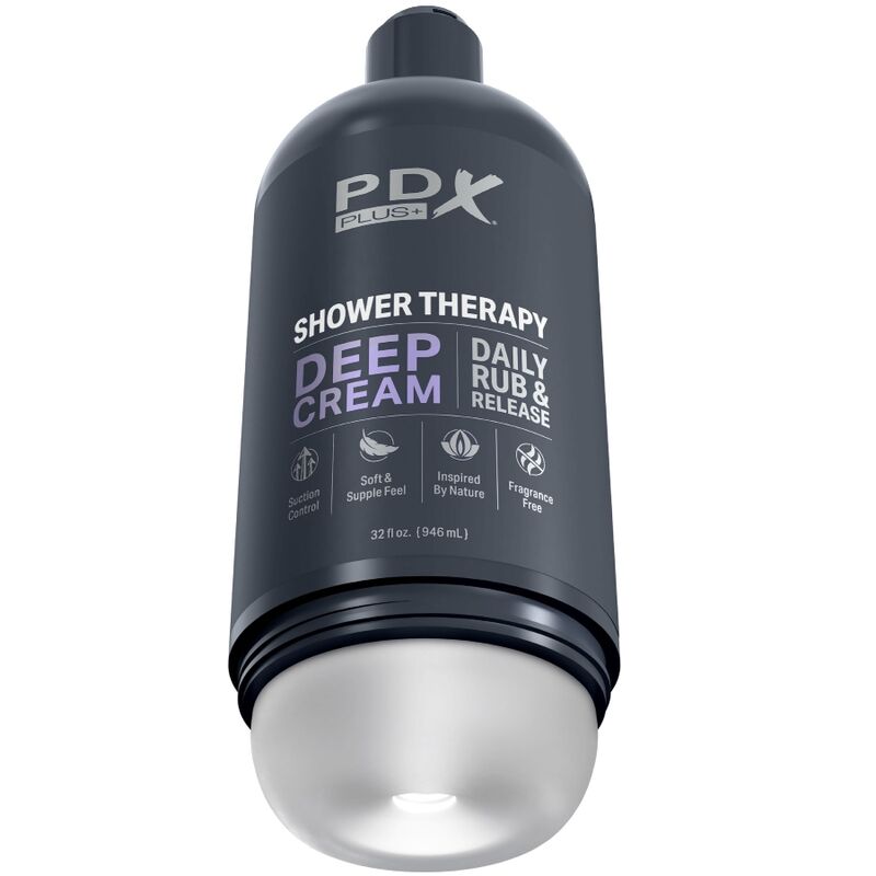 PDX PLUS - STROKER MASTURBATOR DISCREET BOTTLE DESIGN DEEP CREAM SHAMPOO