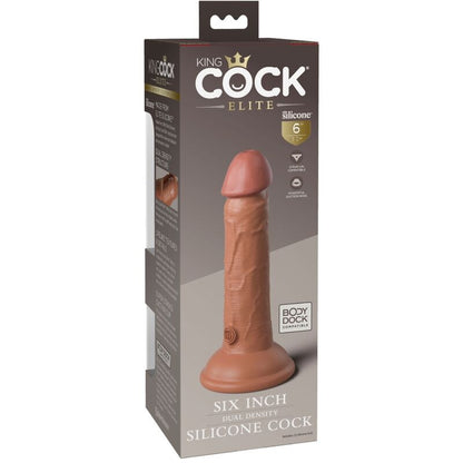 KING COCK - GODE RÉALISTE EN SILICONE ÉLITE 15,2 CM CANDY
