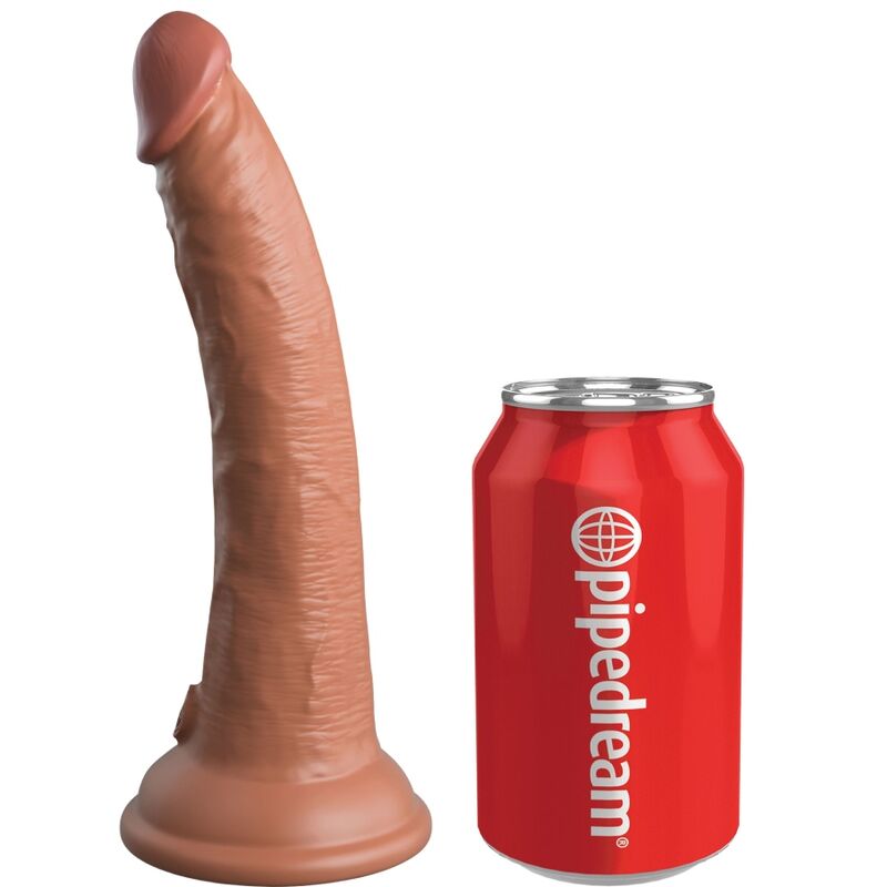 KING COCK - GODE RÉALISTE EN SILICONE ÉLITE 17,8 CM CANDY