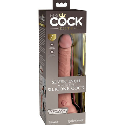 KING COCK - GODE RÉALISTE EN SILICONE ÉLITE 17,8 CM
