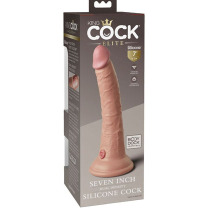 KING COCK - GODE RÉALISTE EN SILICONE ÉLITE 17,8 CM