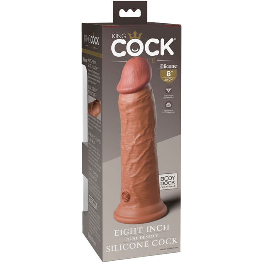 KING COCK - GODE RÉALISTE EN SILICONE ÉLITE 20,3 CM CANDY