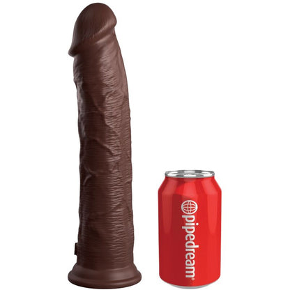 KING COCK - GODE RÉALISTE EN SILICONE ÉLITE 28 CM MARRON