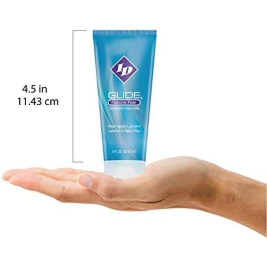ID GLIDE - LUBRIFIANT À BASE D'EAU ULTRA LONGUE DURÉE TUBE DE VOYAGE 60 ML