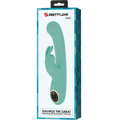 PRETTY LOVE - LAMAR GREEN RABBIT &amp; G-SPOT VIBRATOR