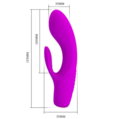 PRETTY LOVE - TIM RECHARGEABLE PURPLE VIBRATOR