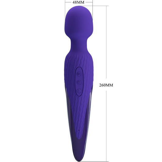 PRETTY LOVE - ANTONY YOUTH VIBRATING WAND WITH VIOLET HEAT EFFECT